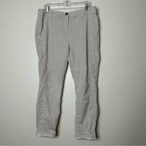 Chicos Straight Leg Casual Striped Pants 2